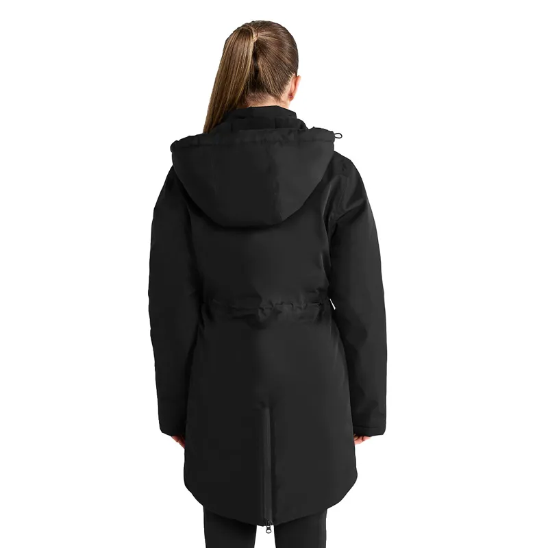 Aztec Diamond Young Rider Fleece Lined Rain Jacket - Black-3