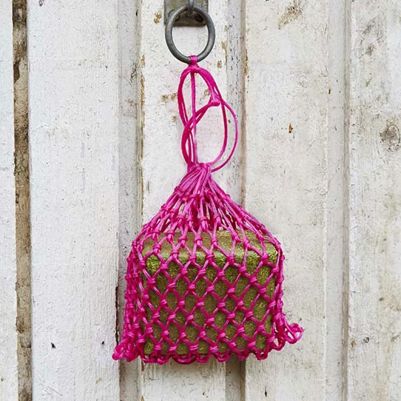 Elico Little Piggy Fodder Brick Haynet - Pink