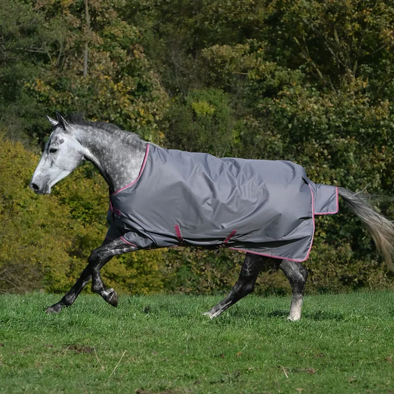 Bucas Freedom 300g Standard Neck Turnout Rug - Smoke Grey