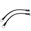 Hy Equestrian Leather Gag Cheeks - Black
