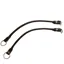 Hy Equestrian Leather Gag Cheeks - Brown
