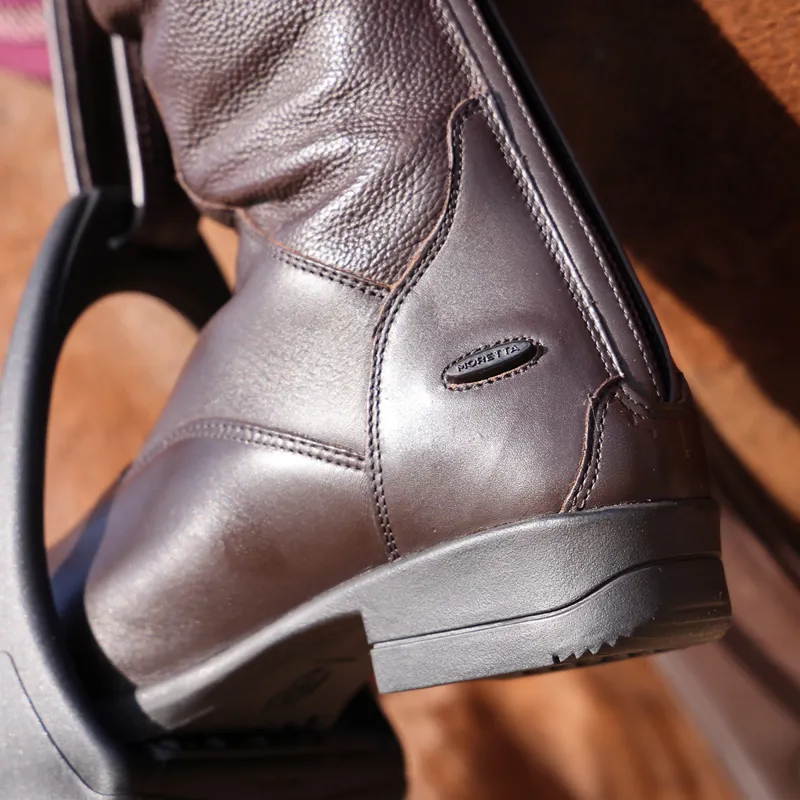 Moretta Gianna Tall Riding Boots - Tall Height - Brown-13