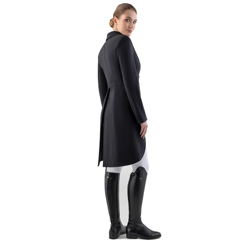 Equiline Graco Womens Competition Tail Coat - Black-4