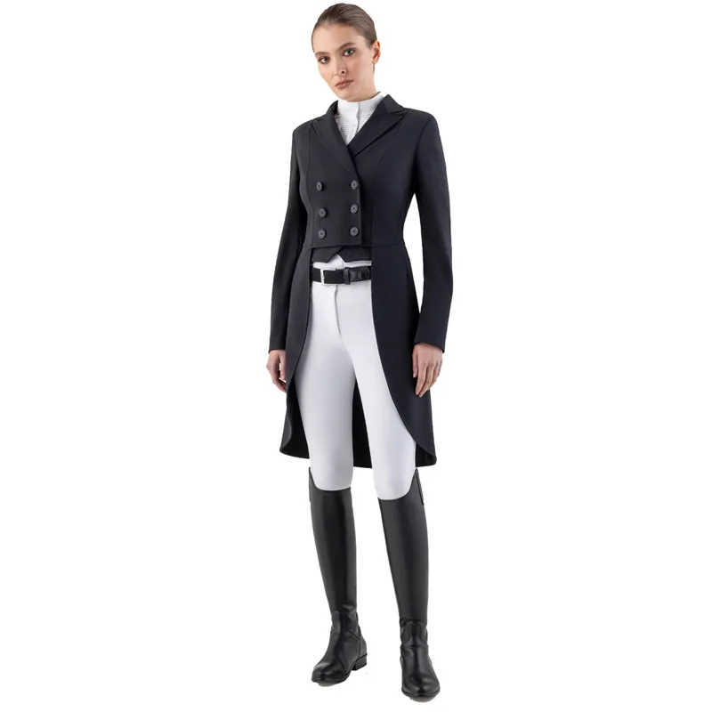 Equiline Graco Womens Competition Tail Coat - Black