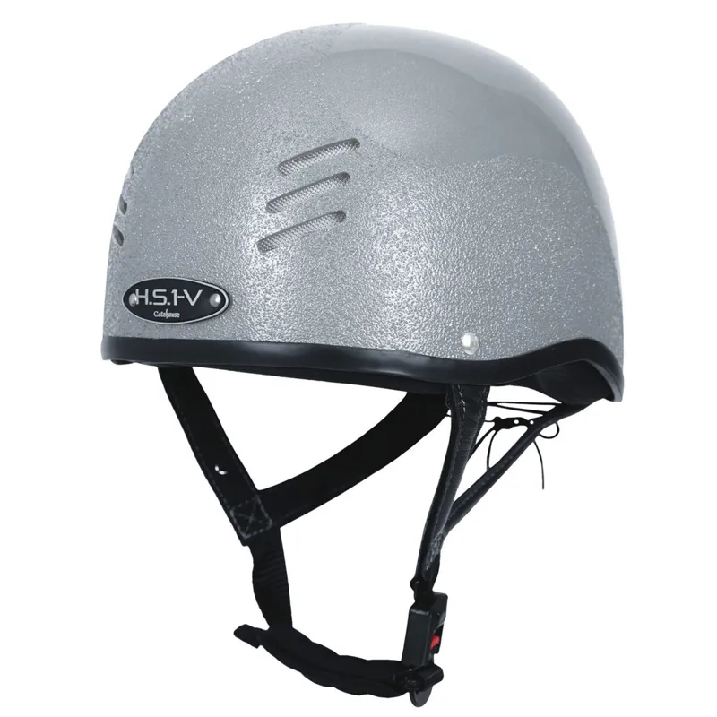 Gatehouse HS1-V Skull Riding Hat - Anthracite Grey