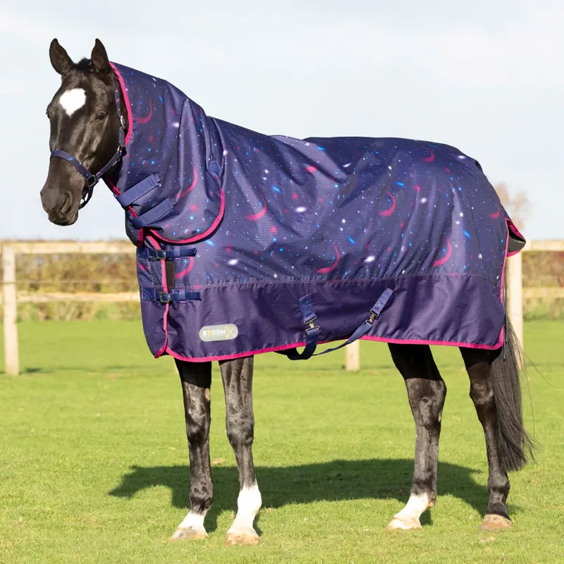 StormX Original 200g Combo Neck Turnout Rug - Out Of This World 