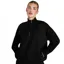 Aztec Diamond Premium Half Zip Womens Sweater - Black