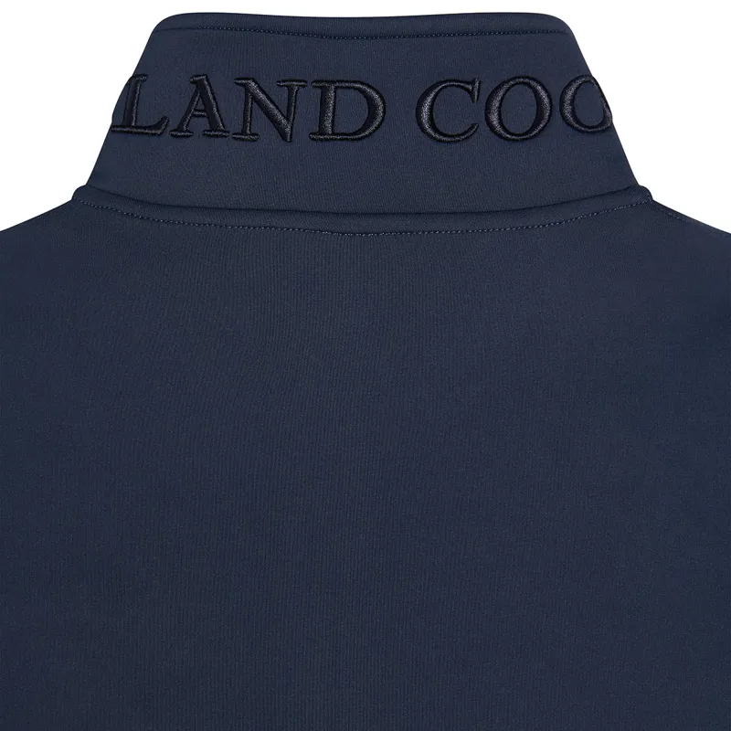 Holland Cooper Hartpury Crystal Training Zip Sweater - Ink Navy-4