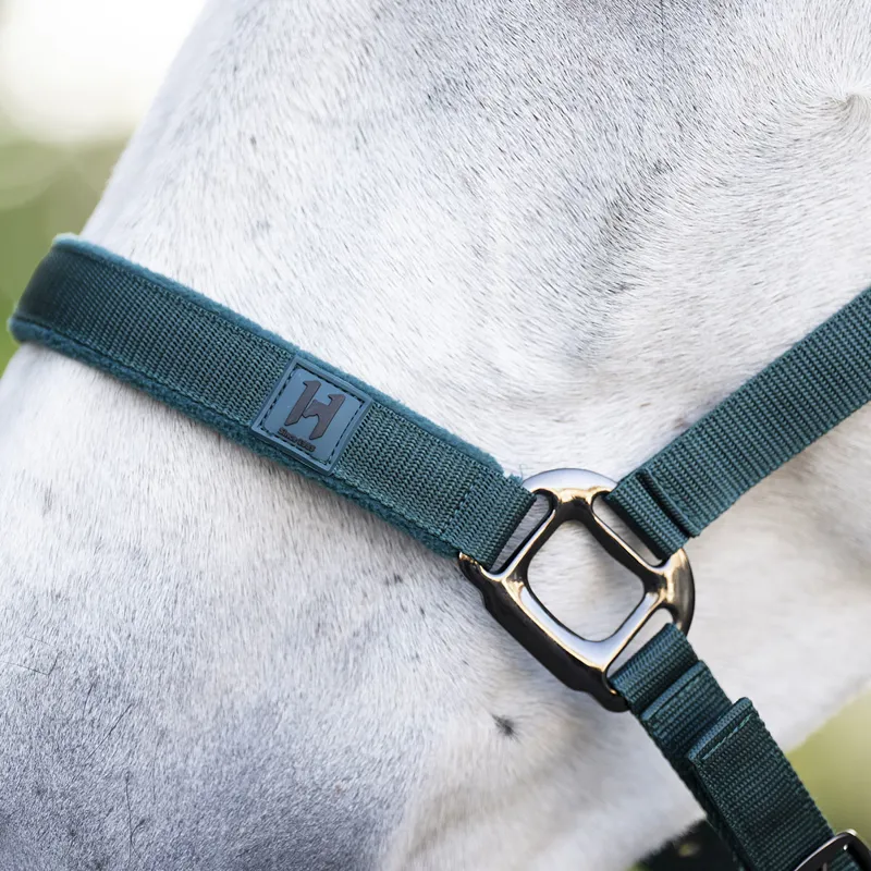 Horseware Headcollar and Lead Rope Set - Dynasty Green-3