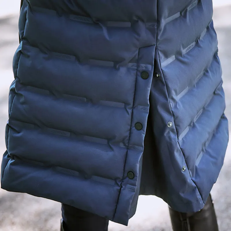 WeatherBeeta Helsinki Heat Seal Ladies Quilted Jacket - Navy Iris-5