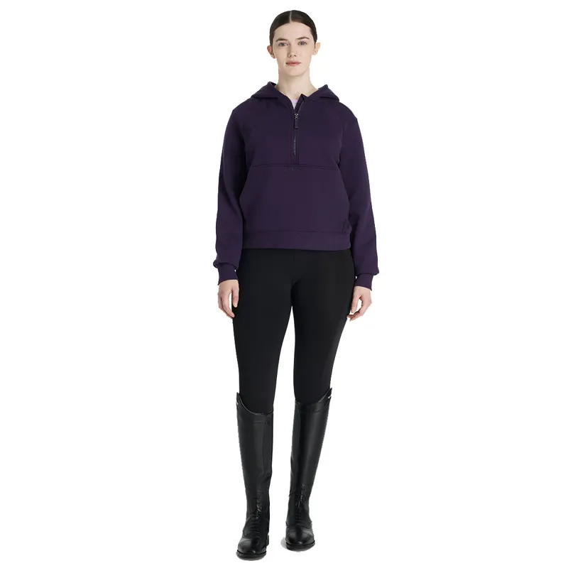 LeMieux Henrietta Womens 1/2 Zip Hoodie - Juniper-6
