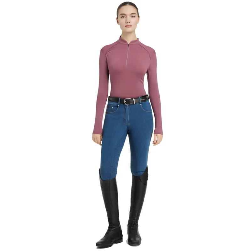 LeMieux Heyden Lightweight Base Layer - Rosewood-1