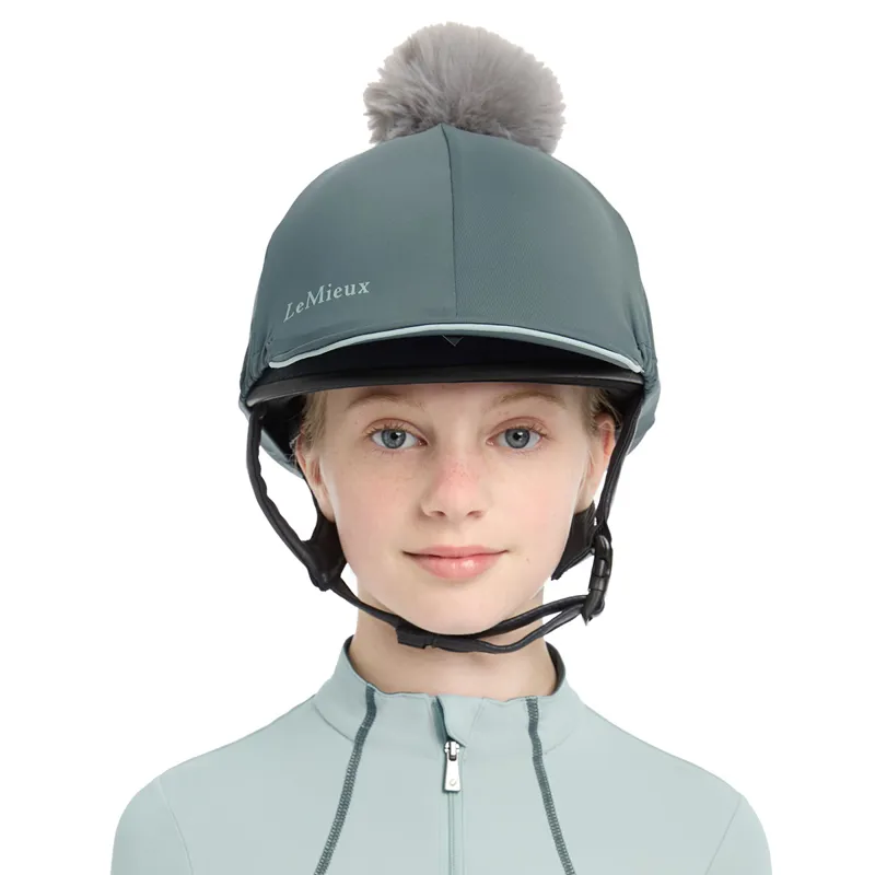 LeMieux Pippa Hat Silk - Petrol-2