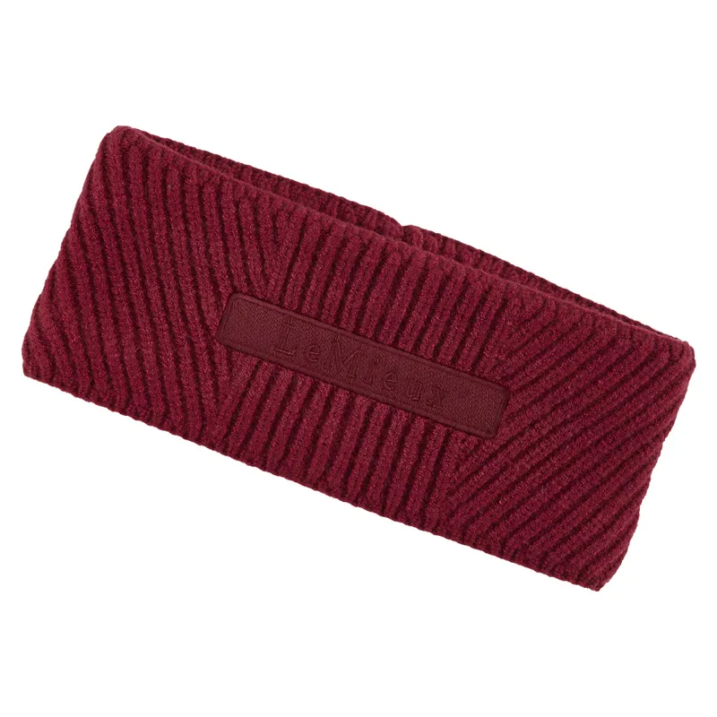 LeMieux Clara Cable Knit Headband - Ember-1