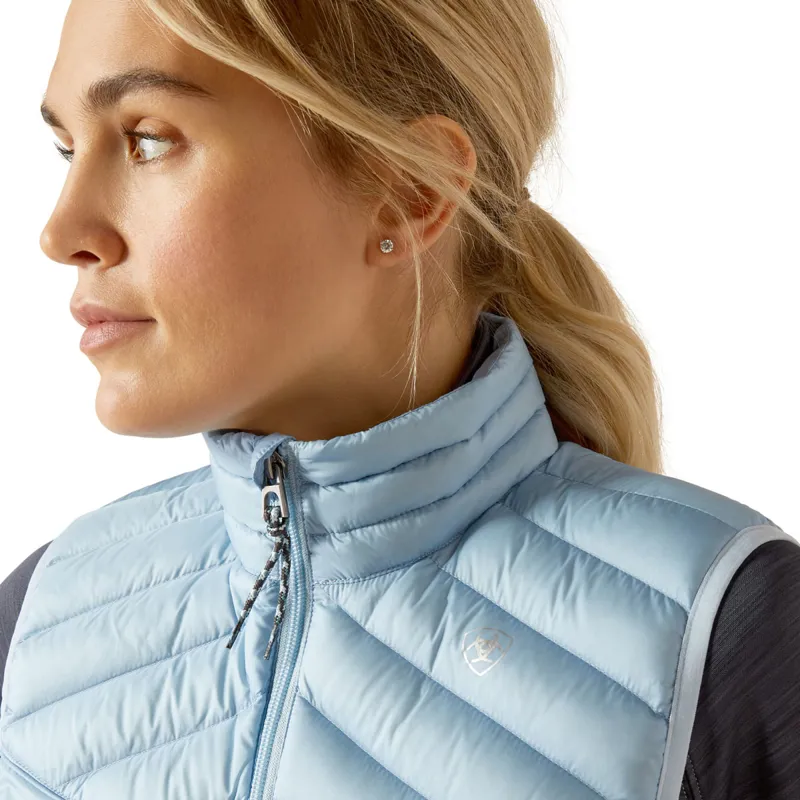 Ariat Ideal Down Ladies Vest Gilet - Cerulean Blue-3