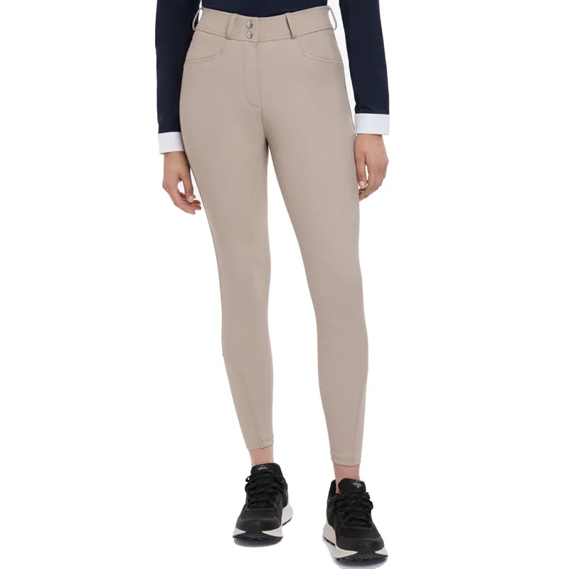 LeMieux Isabelle Full Grip Womens Breeches - Almond