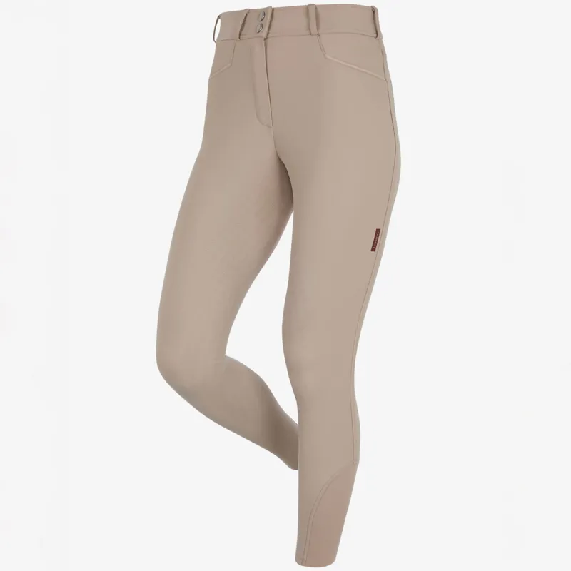 LeMieux Isabelle Full Grip Womens Breeches - Almond-1