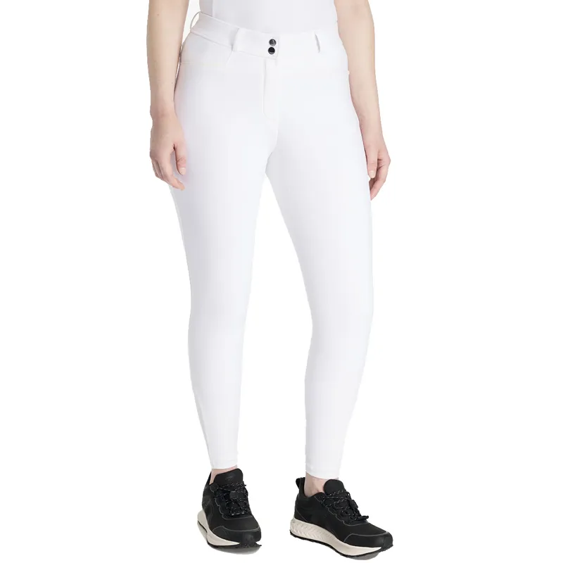 LeMieux Isabelle Full Grip Womens Competition Breeches - White