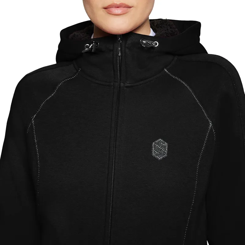 Samshield Ivy Womens Zip Hoodie - Black-1