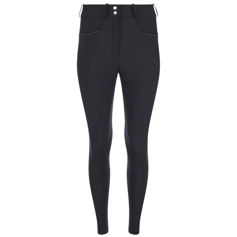LeMieux Young Rider Izzy Full Grip Junior Breeches - Black-2