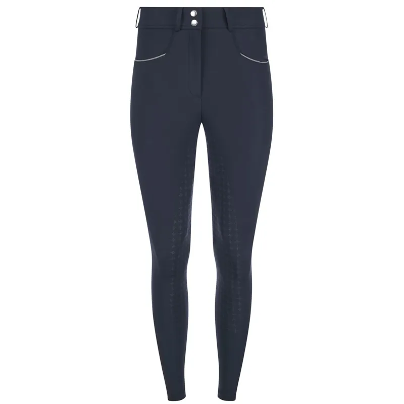 LeMieux Young Rider Izzy Full Grip Junior Breeches - Navy-1