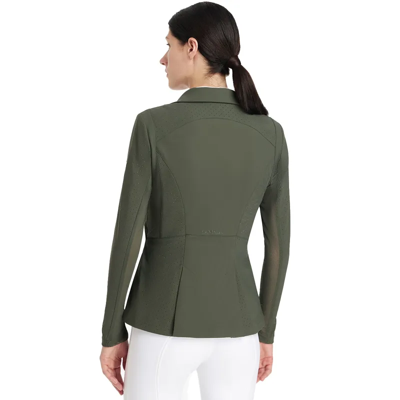 LeMieux Jessica Mesh Womens Show Jacket - Pine Green-11