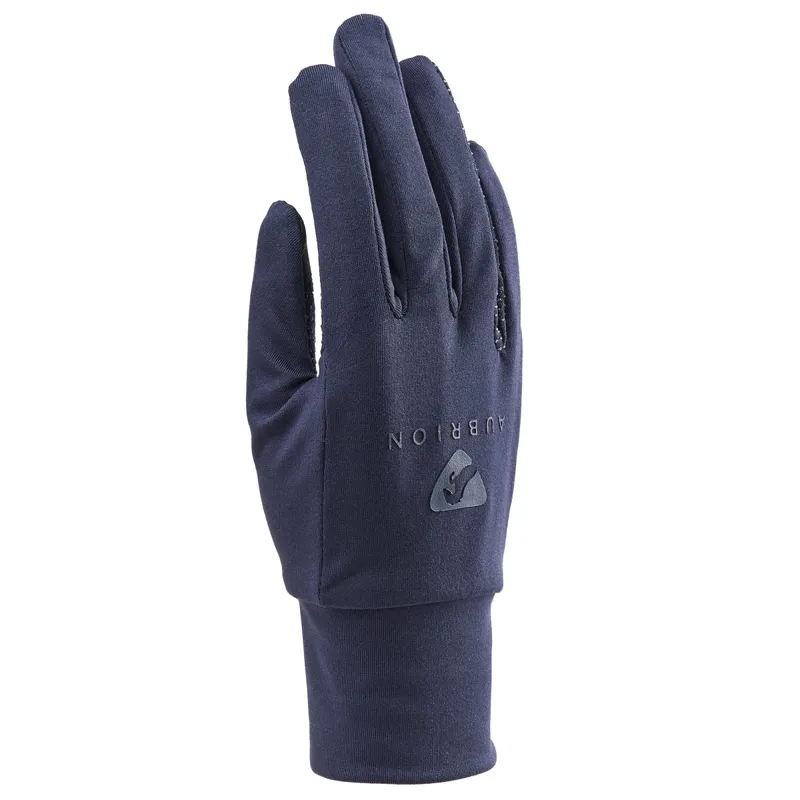 Aubrion Patterson Thermo Junior Riding Gloves - Navy