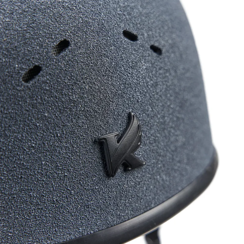 Karben Junior Skull Riding Hat - Grey-1