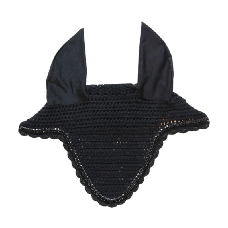 Kentucky Long Stone and Pearl Fly Veil - Black