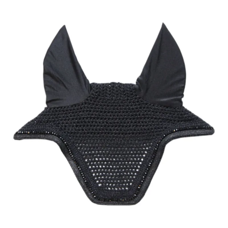 Kentucky Wellington Glitter Band Soundless Fly Veil - Black