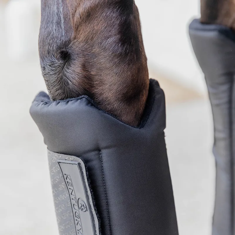 Kentucky PROtect Classic Stable/Travel Front Boots - Black-4