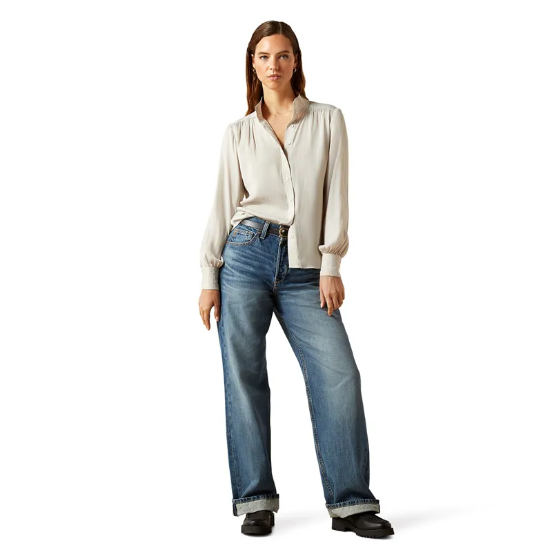 Ariat Country Kildwick Womens Blouse - Moonstruck-3