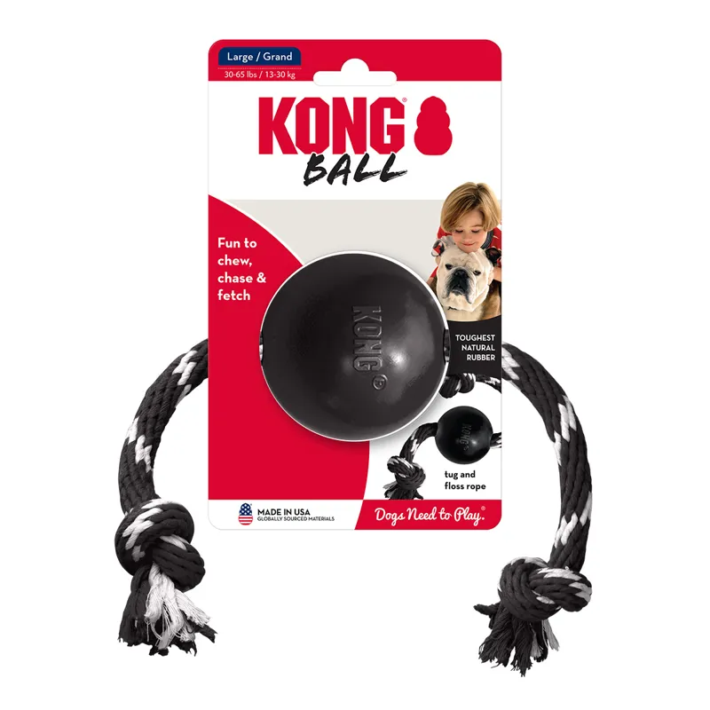 KONG Extreme Ball with Rope -5