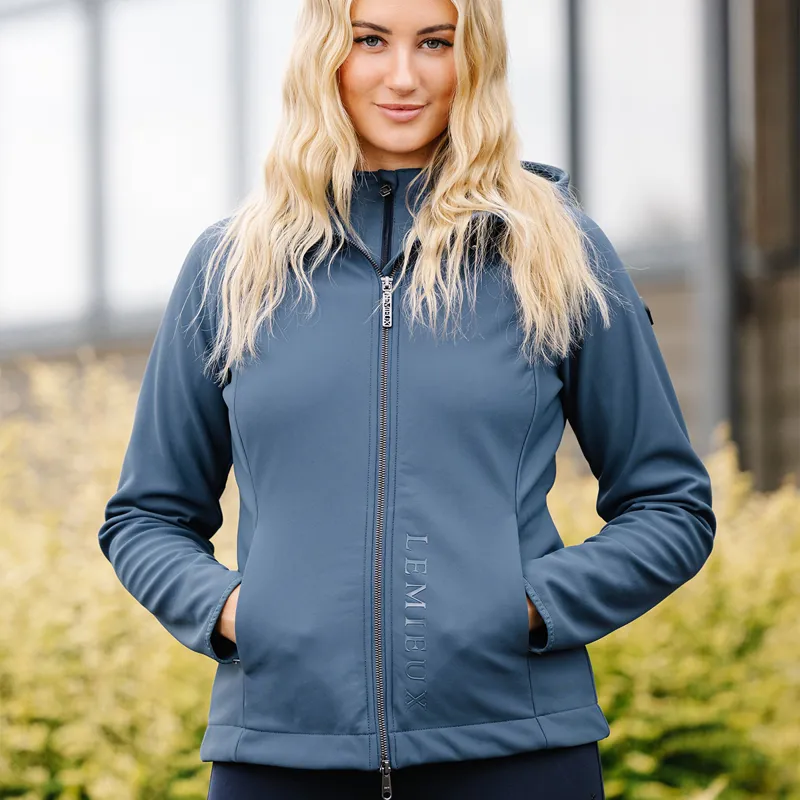 LeMieux Charlotte Ladies Softshell Jacket - Atlantic-4