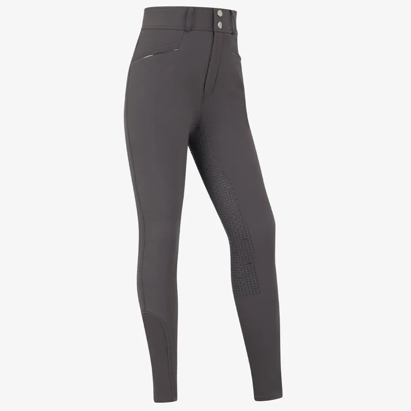 LeMieux Freya Pro Full Grip Junior Breeches - Grey-1