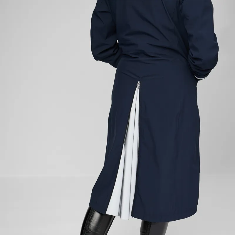 LeMieux Amelie Ladies Lightweight Long Riding Jacket - Navy-4
