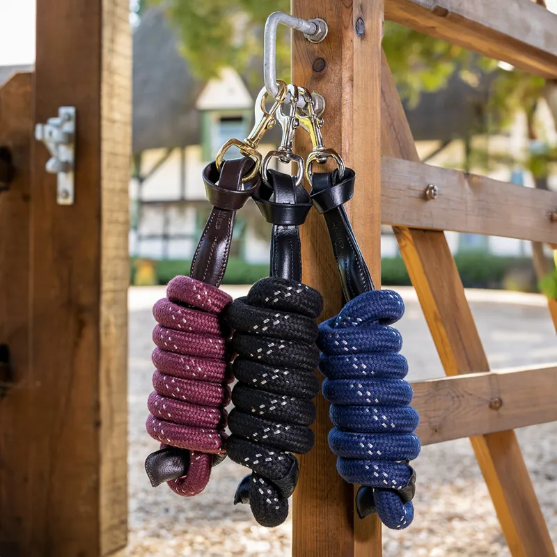 LeMieux Lasso Lead Rope - Navy-1