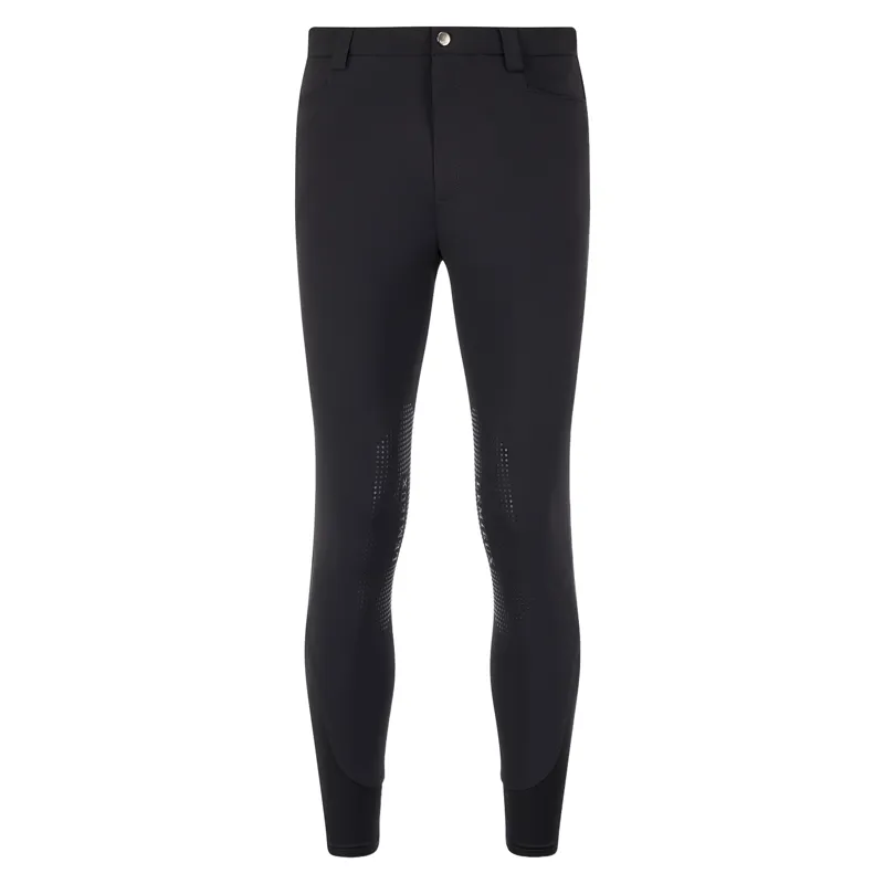 LeMieux Sport Knee Grip Mens Breeches - Black-1