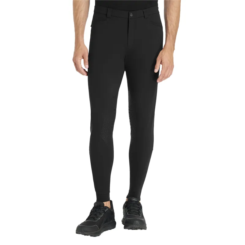 LeMieux Sport Knee Grip Mens Breeches - Black