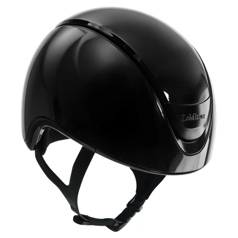 LeMieux Verv Helmet Panel - Gloss Black -2