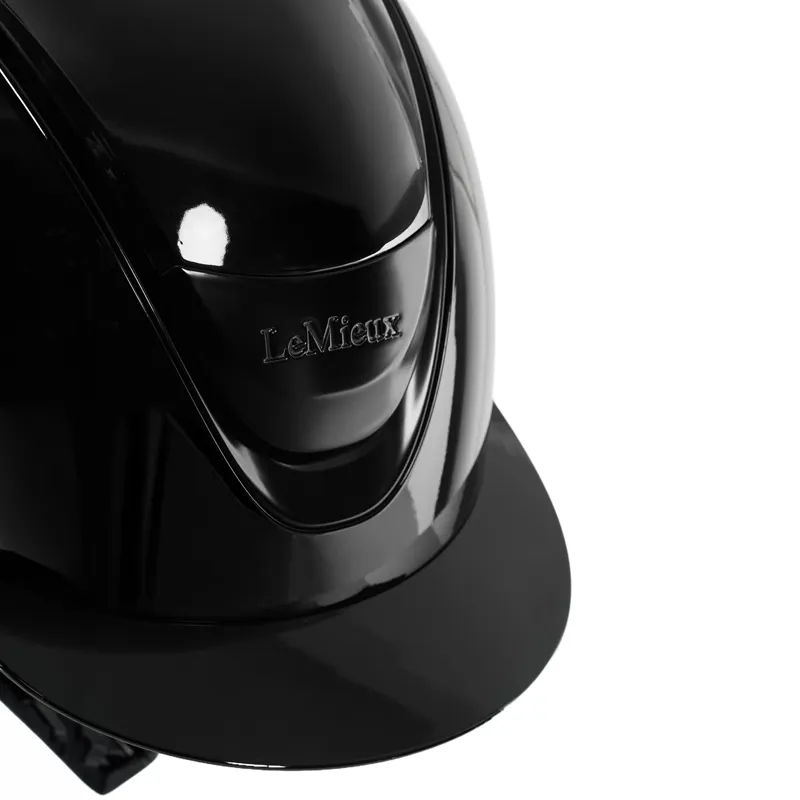 LeMieux Verv Helmet Panel - Gloss Black -1