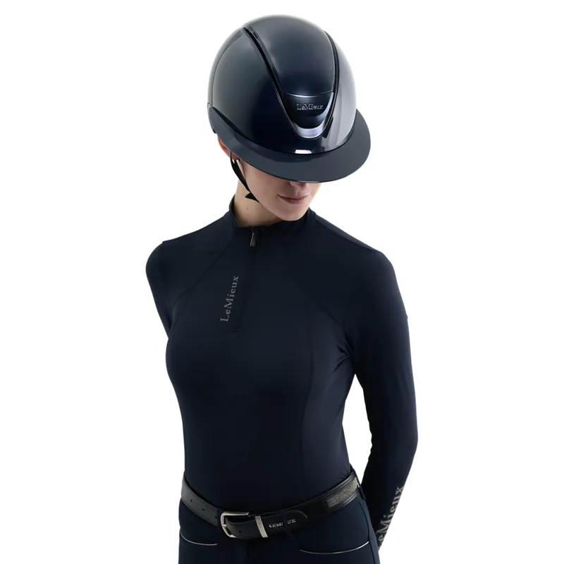 LeMieux Verv Helmet Panel - Gloss Navy-1