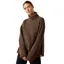 Ariat Country Lendal Womens Sweater - Coffee Brown Heather