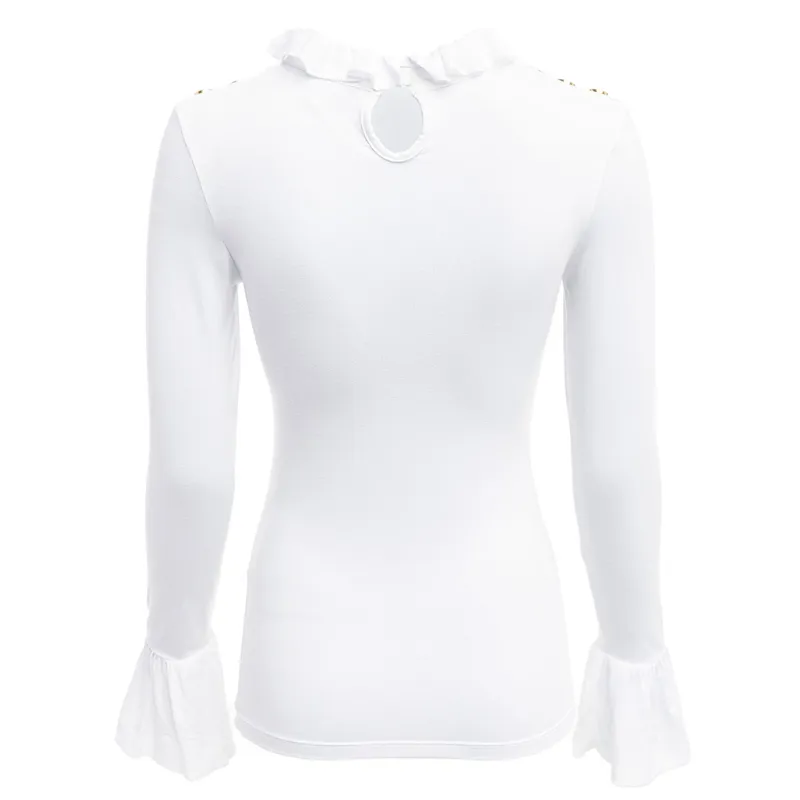 Holland Cooper Lilibet Ladies Jersey Tee - White-4