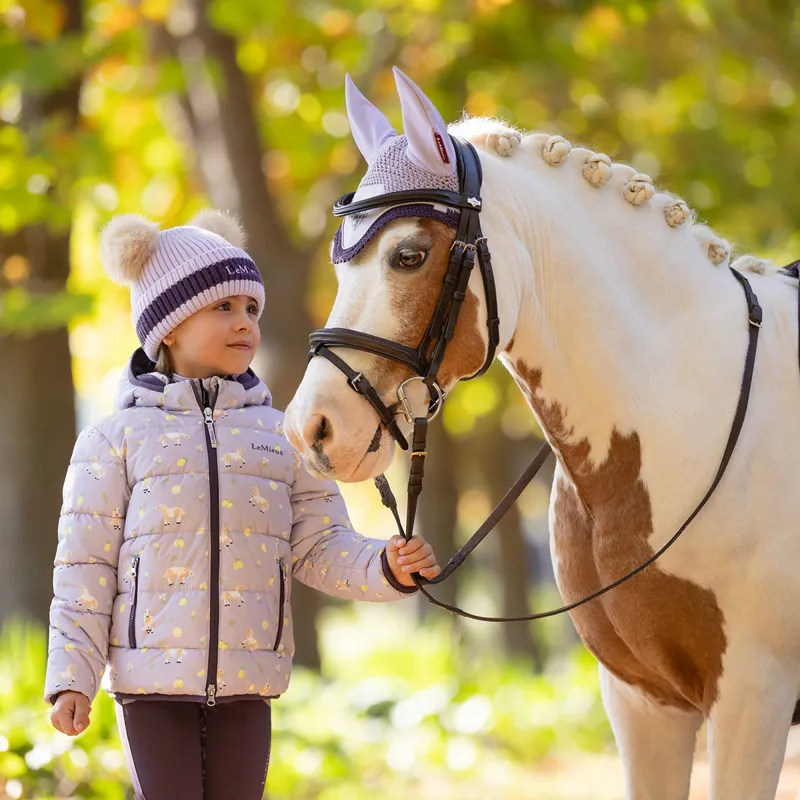 LeMieux Mini Lilo Puffer Jacket - Lilac-1