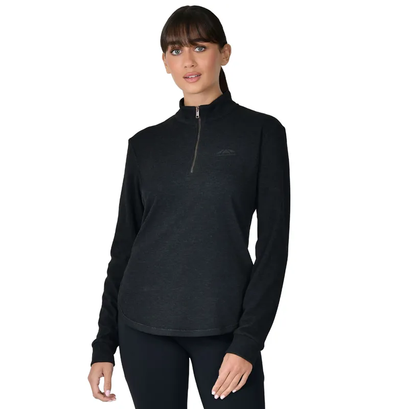 WeatherBeeta London Womens Long Sleeve Top - Black Marble