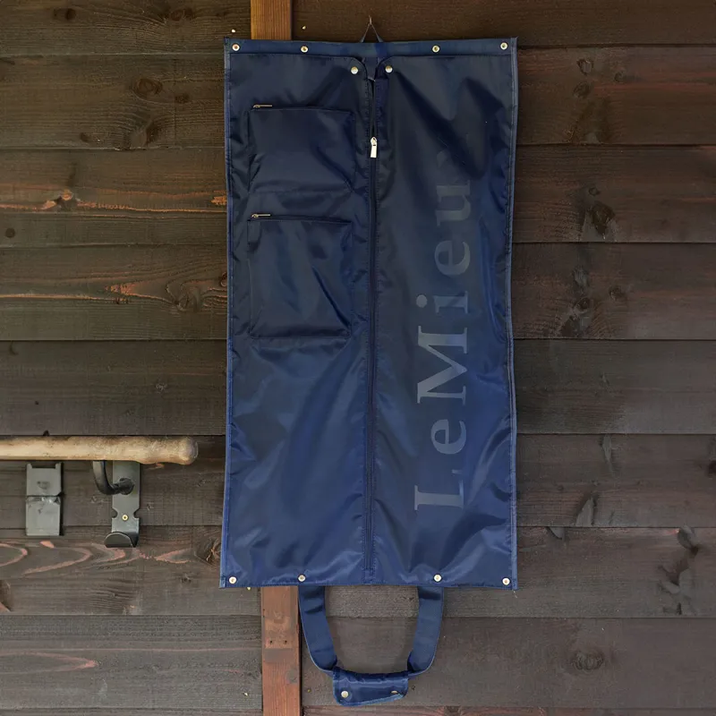 LeMieux Luxe Show Jacket Duffle Bag - Navy-7