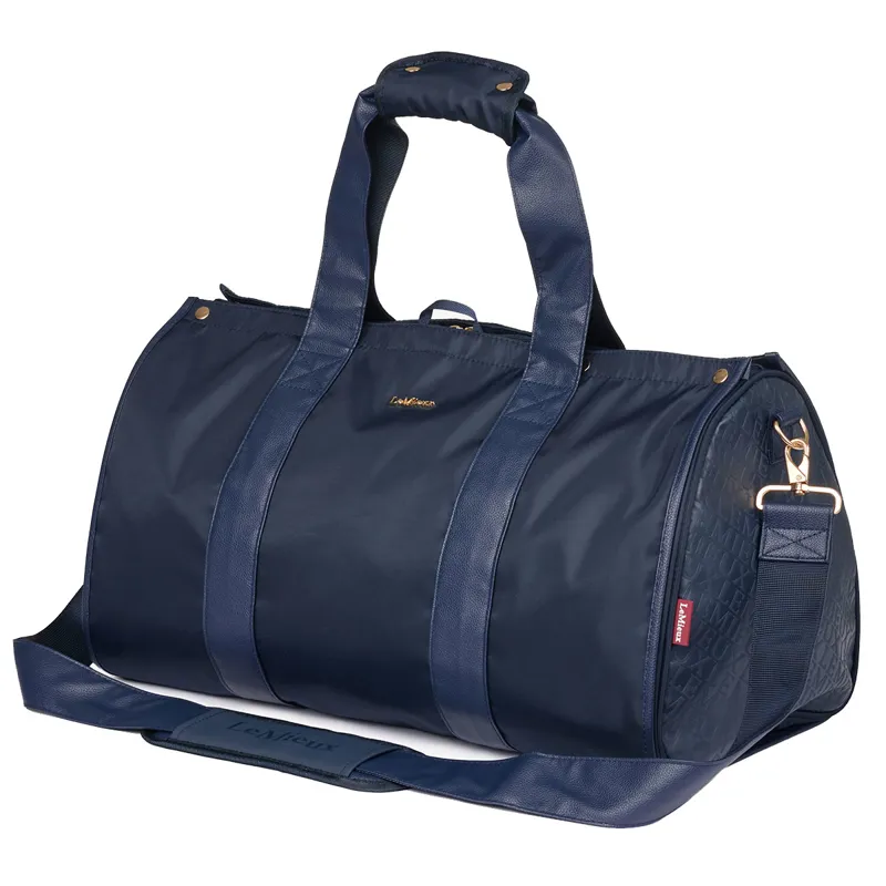 LeMieux Luxe Show Jacket Duffle Bag - Navy-3