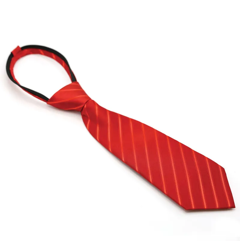 Equetech Luxury Ready Tied Show Tie - Red