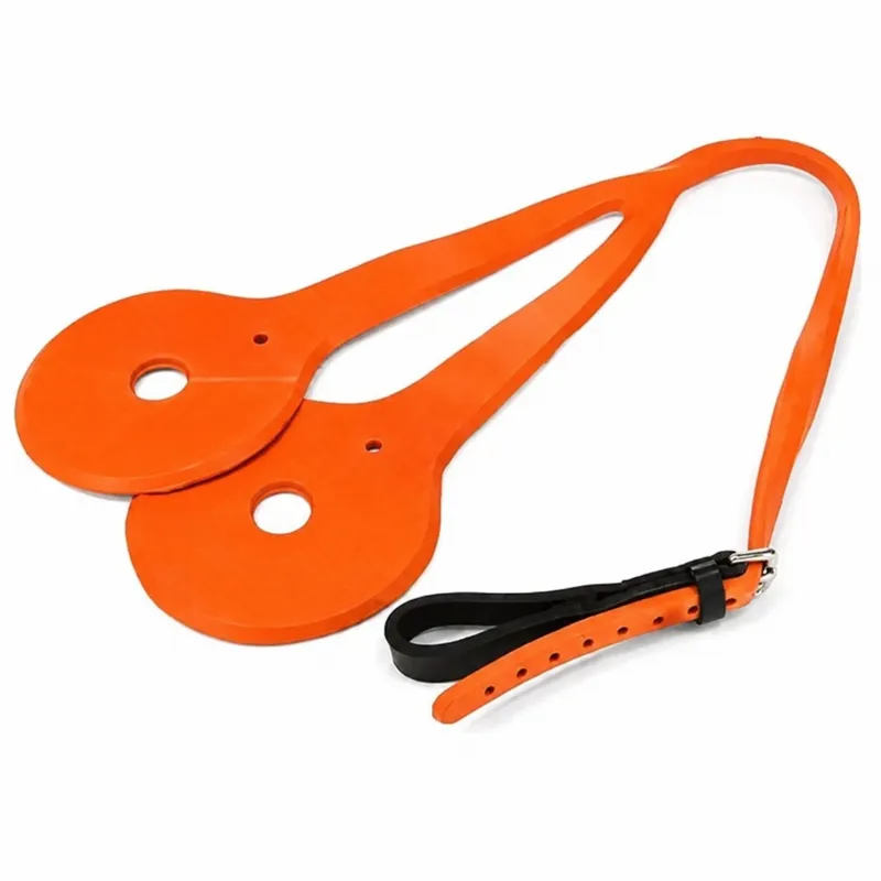 Mackey Australian Noseband - Orange
